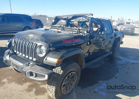 2020 Jeep Gladiator Overland 4X4 из США, поврежденный, VIN 1C6HJTFG9LL133548